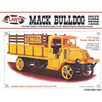 Plastikmodell – ATLANTIS Models 1:24 1926 Mack Bulldog Stake Truck – AMCM2402